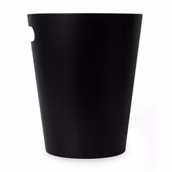Umbra 082780-045 poubelle 7,5 L Rond Bois Noir, Bois