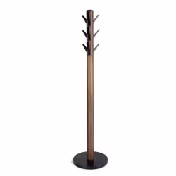 Umbra 320361-048, Colonne, Bois, 9 crochet(s), Marron, Aluminium, Alan Wisniewski