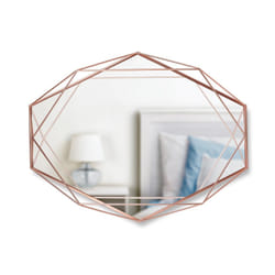 Umbra 358776-880 miroir mural Ovale Cuivre