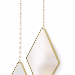 Umbra 358777-221 miroir mural Autres Or