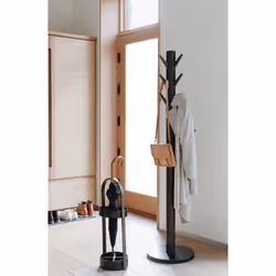 Umbra 320240-048 Porte-parapluies Résine, Pâte à bois Noir
