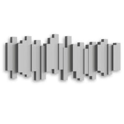 Umbra 318211-918 crochet pour rangement à usage domestique Intérieure Patère Gris 1 pièce(s)