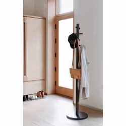 Umbra Pillar porte-manteaux Colonne 8 crochet(s) Noir