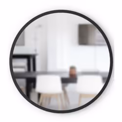 Umbra 1008243-040, Rond, Cadre, Caoutchouc, Noir