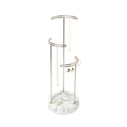 Umbra 299471-491 porte-bijoux Nickel, Blanc