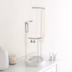Umbra 299471-491 porte-bijoux Nickel, Blanc - Vue supplémentaire 4