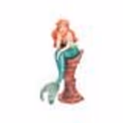 Figurine Ariel de la petite sirène avec vitrine de Disney
