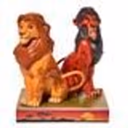Figurine - Disney - Le Roi Lion - Simba et Scar - Détails minutieux - Figurine de qualité supérieure