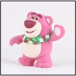 Figurine Disney Lotso Floqué Collier de Fleurs