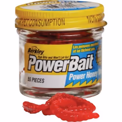 APPAT BERKLEY POWERBAIT HONEY WORM - PAR 55 (Hot Orange)