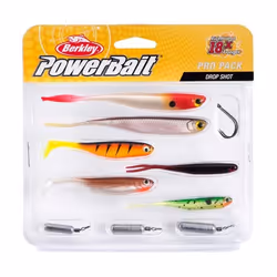 Berkley PowerBait Pro Pack  Drop Shot  Leurres Souples  Ensemble