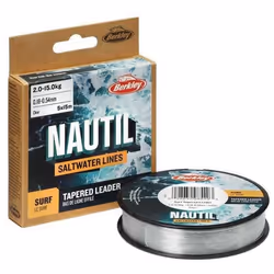 Fil de pêche monofilament - BERKLEY - Nautil Surf - Transparent - 020 mm - 25 kg - 161 kg