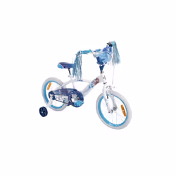 Huffy Frozen 16", Vélo de ville, Enfants, Femelle, Droit, Acier, Bleu, Blanc