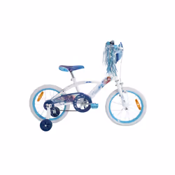 Huffy Frozen 16" vélo et accessoire Acier Bleu, Blanc