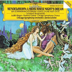 Deutsche Grammophon Mendelssohn: A Midsummer Nights Dream Classique Judith Blegen, Florence Quivar, Chicago Symphony, Orchestra and Chorus, James Levine
