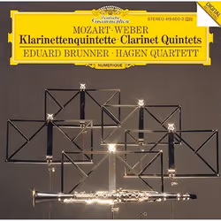 Deutsche Grammophon W. A. Mozart Klarinettenquintett Clarinet Quintet, Classique, Eduard Brunner, Hagen Quartett, 04/09/2015