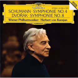Deutsche Grammophon Dvorak 8. Symphonie Schumann 4. Symphonie /Karajan, Classique, Wiener Philharmoniker, Herbert von Karajan ...