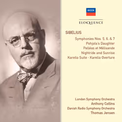 Eloquence Sibelius: Symphonies Nos. 5-7; Pohjola’s Daughter; Pelléas et Mélisande; Nightride and Sunrise; Karelia, CD, Suppor ...
