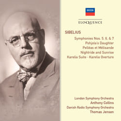Eloquence Sibelius: Symphonies Nos. 5-7; Pohjola’s Daughter; Pelléas et Mélisande; Nightride and Sunrise; Karelia CD