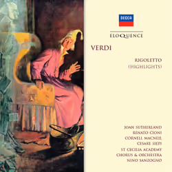 Eloquence Verdi: Rigoletto (highlights), CD, Support physique, Adulte, 1 disques, GIUSEPPE VERDI Rigoletto (highlights) Quest ...