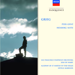 Eloquence Grieg: Peer Gynt (excerpts); Holberg Suite, CD, Support physique, Adulte, 1 disques, EDVARD GRIEG Peer Gynt, Op. 23 ...