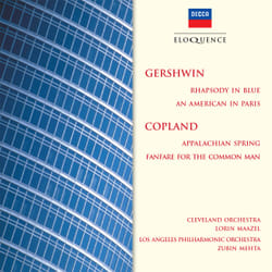 Eloquence Gershwin: Rhapsody in Blue; An American in Paris; Copland: Appalachian Spring CD