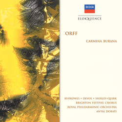 Eloquence Orff: Carmina Burana CD