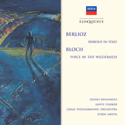 Eloquence Berlioz: Harold in Italy; Bloch: Voice in the Wilderness, CD, Support physique, Adulte, 1 disques, HECTOR BERLIOZ H ...