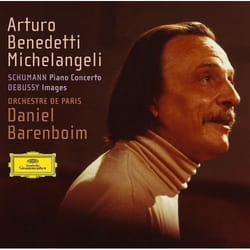 Deutsche Grammophon Arturo Benedetti Michelangeli Classique Orchestre de Paris, Daniel Barenboim