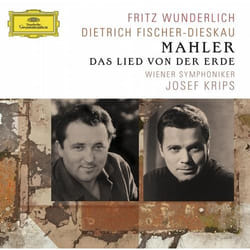 Deutsche Grammophon Gustav Mahler Classique Fritz Wunderlich, Dietrich Fischer-Dieskau, Wiener Symphoniker, Josef Krips