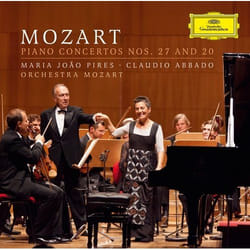 Deutsche Grammophon W. A. Mozart Classique Maria João Pires, Orchestra Mozart, Claudio Abbado