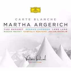 Deutsche Grammophon Martha Argerich, Carte Blanche, Classique, Yuri Bashmet, Renaud Capuçon, Mischa Maisky, Gabriela Montero, ...
