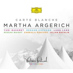 Deutsche Grammophon Martha Argerich, Carte Blanche Classique Yuri Bashmet, Renaud Capuçon, Mischa Maisky, Gabriela Montero, Julian Rachlin
