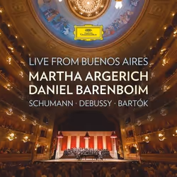 Deutsche Grammophon Martha Argerich · Daniel Barenboim, Live From Buenos Aires, Classique, Martha Argerich, Daniel Barenboim, ...