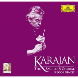 Deutsche Grammophon Herbert Von Karajan, The Sacred & Choral Recordings Classique Wilma Lipp, Berliner Philharmoniker, Herbert von Karajan, Wiener Singverein