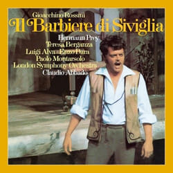 Deutsche Grammophon Gioacchino Rossini Classique Teresa Berganza, Hermann Prey, Luigi Alva, Ezzo Dara, Paolo Montarsolo, The Ambrosian Opera Chorus, London Symphony Orchestra, Claudio Abbado