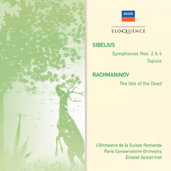 Eloquence Sibelius: Symphonies Nos. 2 & 4, Rachmaninov: Isle of the Dead, CD, Support physique, Adulte, 2 disques, CD1 JEAN S ...