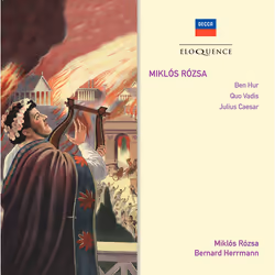 Eloquence Rózsa: Ben Hur; Quo Vadis; Julius Caesar, CD, Support physique, Adulte, 2 disques, MIKLÓS RÓZSA CD1 Ben Hur Nationa ...