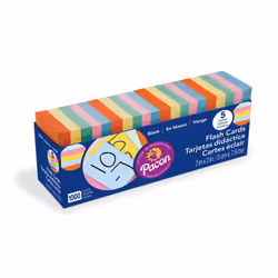 Pacon P0074170, Carré, Bleu, Vert, Orange, Rose, Papier, 76 mm, 50 mm, Boîte