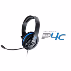 Turtle Beach Ear Force P4C, Avec fil, Jouer, 20 - 20000 Hz, Casque, Noir