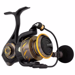 Moulinet PENN Authority Spinning - 12 + 1 Roulement - Bobine Aluminium - Pêche en mer