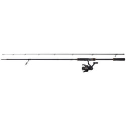 Canne Penn Wrath II Eging Combo 24 m - Pêche en mer - Sensible et réactive - Guides en acier inoxydable