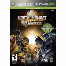 Midway Mortal Kombat vs. DC Universe, Xbox 360, Xbox 360, Mode Multiplayer, T (Teen)