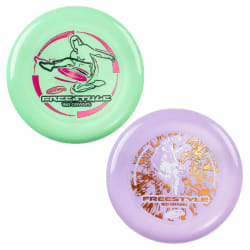 Wham-O Frisbee Freestyle 160 g, jeu d'extérieur - Lot de 2