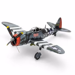 Metal Earth P-47 Thunderbolt Avion Kit de montage
