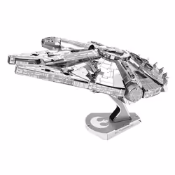 Metal Earth Millennium Falcon, Modèle réduit du train Shuttle, Kit de montage, Millennium Falcon, unisexe, Métal, Star Wars