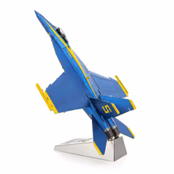 Metal Earth Blue Angels F/A-18 Super Hornet Avion Kit de montage