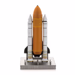 Metal Earth Space Shuttle Launch Kit Vaisseau spatial + Kit de support de vaisseau spatial Kit de montage
