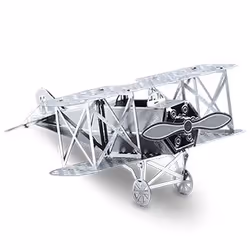 Fascinations FOKKER D-VII, Aéronef, Métal, Argent