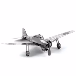 Metal Earth Mitsubishi Zero Modèle réduit d’aéronef à aile fixe Kit de montage